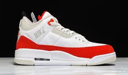 3 JORDAN CJ0939-100 AIR WHITE RED CJ0939-100 TINKER RETRO UNIVERSITY 0425